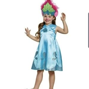 DreamWorks Trolls Poppy Girls Medium 7-8 Costume
